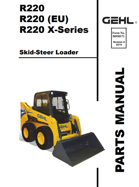 gehl r220 skid steer loader|gehl r220 service manual.